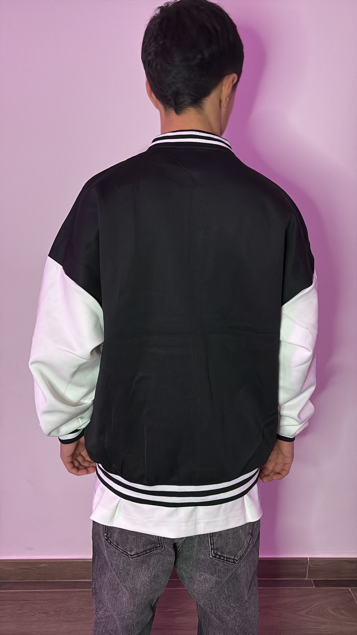 jacket estivo bicolor